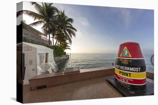 Buoy Monument, Key West Florida, USA-Chuck Haney-Premier Image Canvas