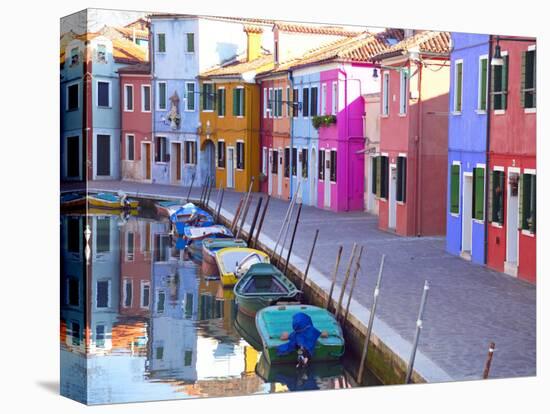 Burano, Venice, Italy-Alan Copson-Premier Image Canvas