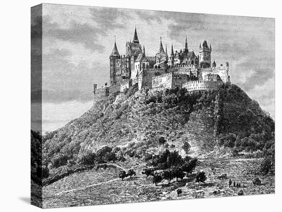 Burg Hohenzollern, South of Stuttgart, Germany, 19th Century-Taylor-Premier Image Canvas