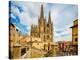 Burgos, Burgos Province, Castile y Leon, Spain. The Gothic cathedral. Construction began in the...-null-Premier Image Canvas