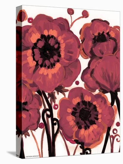 Burgundy Anemone-Natasha Wescoat-Premier Image Canvas