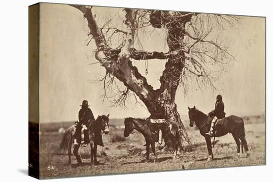 Burial, Dakota, 1868-Alexander Gardner-Premier Image Canvas
