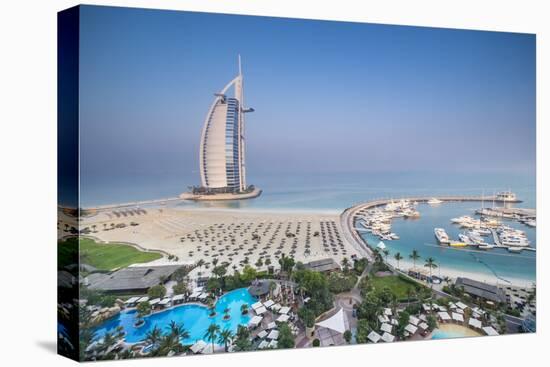 Burj Al Arab, from the Jumeirah Beach Hotel, Dubai, Uae-Jon Arnold-Premier Image Canvas