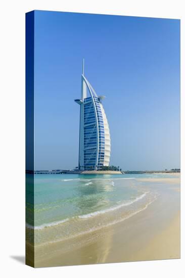 Burj Al Arab Hotel, Iconic Dubai Landmark, Jumeirah Beach, Dubai, United Arab Emirates, Middle East-Fraser Hall-Premier Image Canvas