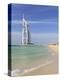 Burj Al Arab Hotel, Jumeirah Beach, Dubai, United Arab Emirates, Middle East-Amanda Hall-Premier Image Canvas