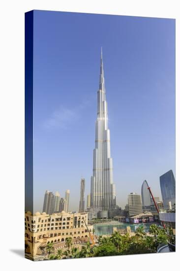 Burj Khalifa, Downtown, Dubai, United Arab Emirates, Middle East-Amanda Hall-Premier Image Canvas