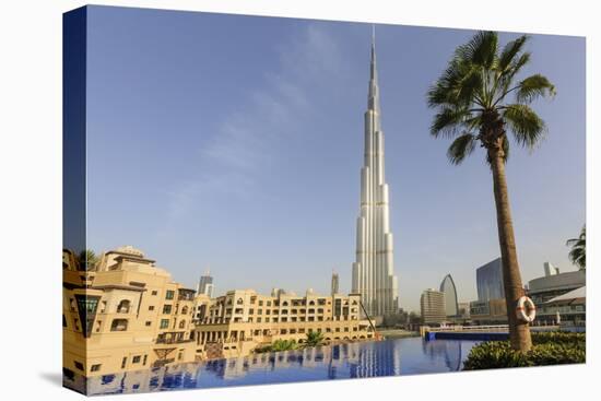 Burj Khalifa, Downtown, Dubai, United Arab Emirates, Middle East-Amanda Hall-Premier Image Canvas