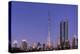 Burj Khalifa, the Highest Tower of the World in the Evening Light, Night Photography-Axel Schmies-Premier Image Canvas