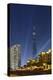 Burj Khalifa, the Highest Tower of the World, Night Photography-Axel Schmies-Premier Image Canvas