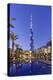 Burj Khalifa, the Highest Tower of the World, Night Photography-Axel Schmies-Premier Image Canvas