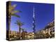 Burj Khalifa, the Highest Tower of the World, Night Photography-Axel Schmies-Premier Image Canvas