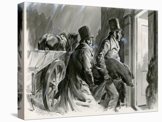 Burke and Hare Grave Robbers and Murderers-Andrew Howat-Premier Image Canvas