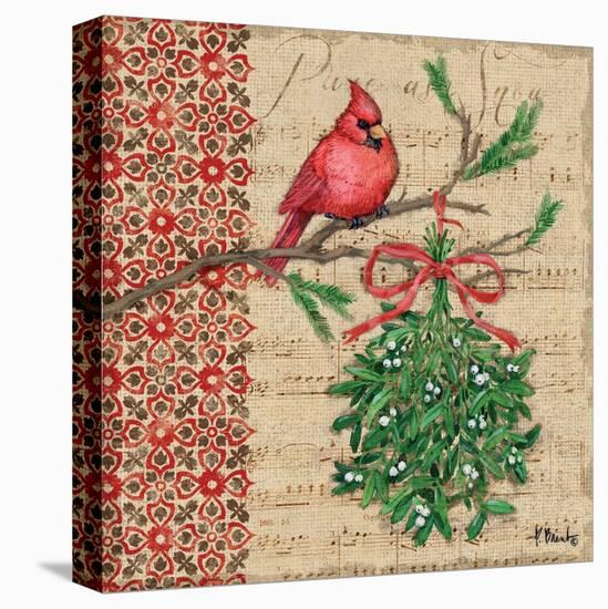 Burlap Holiday I-Paul Brent-Stretched Canvas