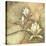 Burlap Magnolia I-Tina Chaden-Stretched Canvas