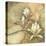 Burlap Magnolia I-Tina Chaden-Stretched Canvas