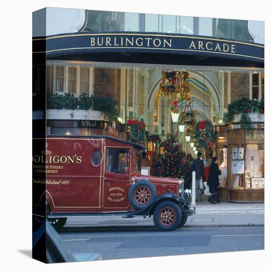 Burlington Arcade, London, England, United Kingdom of Great Britain-null-Stretched Canvas