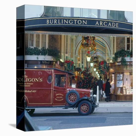 Burlington Arcade, London, England, United Kingdom of Great Britain-null-Stretched Canvas