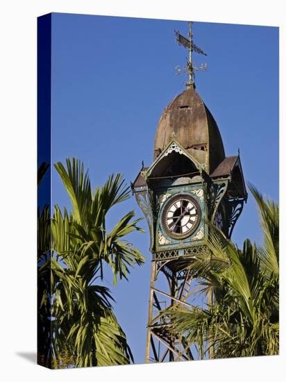 Burma, Rakhine State, the Old Clock Tower at Sittwe, Myanmar-Nigel Pavitt-Premier Image Canvas