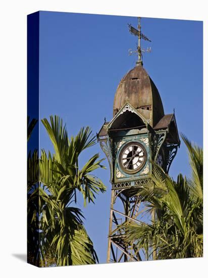 Burma, Rakhine State, the Old Clock Tower at Sittwe, Myanmar-Nigel Pavitt-Premier Image Canvas