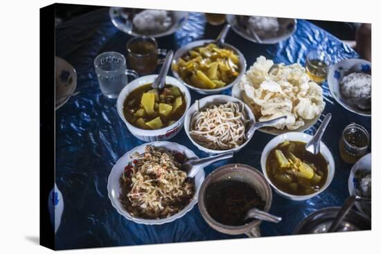 Burmese Food in Pankam Village, Shan State, Myanmar (Burma)-Matthew Williams-Ellis-Premier Image Canvas