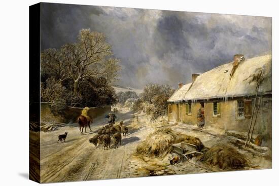 Burns's Cottage, Alloway, 1876-Samuel Bough-Premier Image Canvas