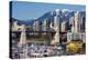 Burrard Bridge VancouverWinter-null-Stretched Canvas