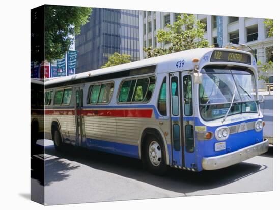 Bus, Downtown San Diego, California, USA-Fraser Hall-Premier Image Canvas