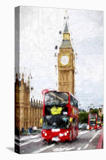Bus Lane - In the Style of Oil Painting-Philippe Hugonnard-Premier Image Canvas