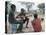 Bushman Boys, Kalahari, Botswana, Africa-Robin Hanbury-tenison-Premier Image Canvas