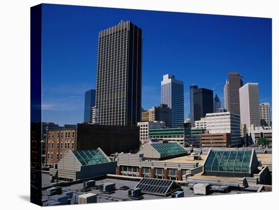 Business District, Atlanta, GA-Mark Gibson-Premier Image Canvas