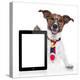 Business Dog Tablet Pc Ebook-Javier Brosch-Premier Image Canvas