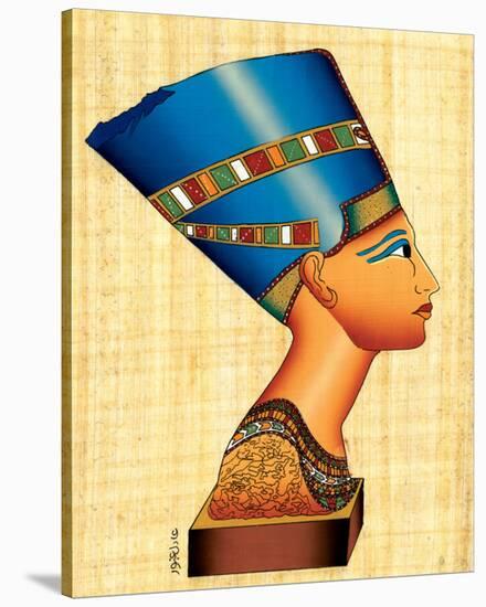 Bust of Nefertiti-null-Stretched Canvas