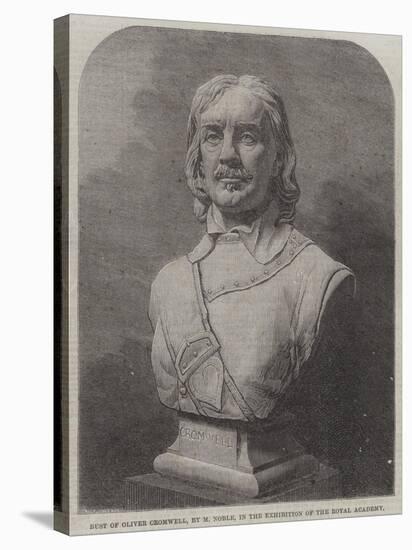 Bust of Oliver Cromwell-null-Premier Image Canvas