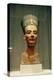 Bust of Queen Nefertiti, Front View, from the Studio of the Sculptor Thutmose at Tell El-Amarna-Egyptian 18th Dynasty-Premier Image Canvas
