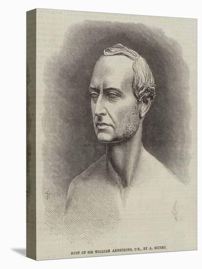 Bust of Sir William Armstrong, Cb, by a Munro-null-Premier Image Canvas