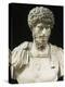 Bust of the Roman Emperor Lucius Verus (Lucius Aelius Aurelius Commodus), d. 169 AD-null-Premier Image Canvas