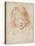 Buste d'enfant vu de face regardant en bas-Carlo Dolci-Premier Image Canvas