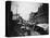 Bustling View of Fulton St, with Rows of Shops and Horse Drawn Carriages-Wallace G^ Levison-Premier Image Canvas