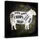 Butcher Shop IV-LightBoxJournal-Premier Image Canvas