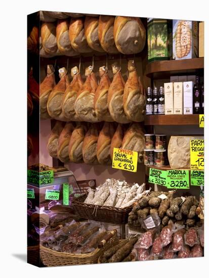 Butchers Shop, Parma, Emilia-Romagna, Italy, Europe-Frank Fell-Premier Image Canvas