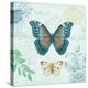 Butterflies and Botanicals 1-Christopher James-Stretched Canvas