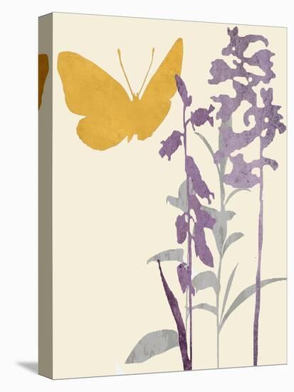 Butterfly and Flowers-Karen Williams-Premier Image Canvas