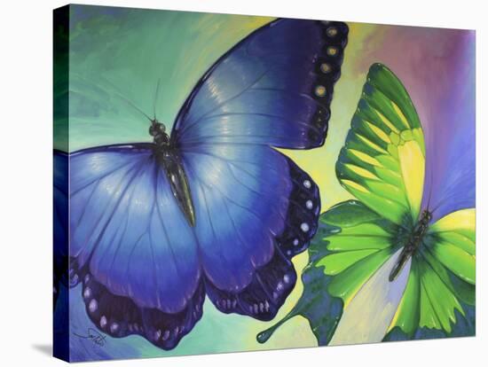 Butterfly Delight-Joe Sambataro-Stretched Canvas