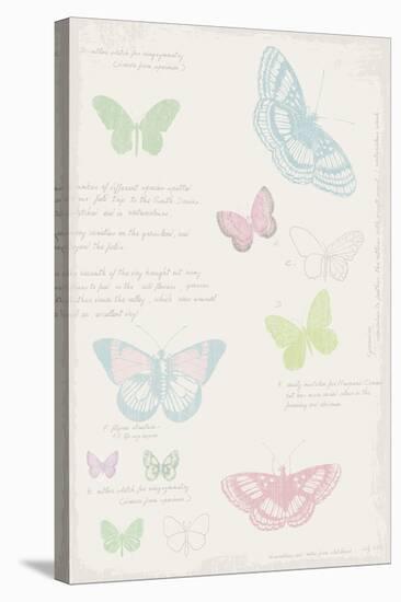 Butterfly Diary-Maria Mendez-Stretched Canvas