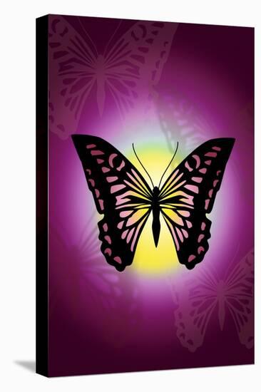 Butterfly in Purple Shadow-Ikuko Kowada-Premier Image Canvas