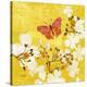 Butterfly Orange-null-Stretched Canvas