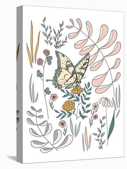 Butterfly PollinatorButterfly Pollinator-Sweet Melody Designs-Stretched Canvas