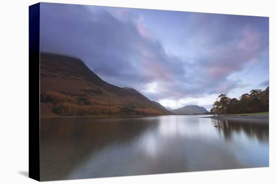 Buttermere at Dusk, Lake District National Park, Cumbria, England, United Kingdom, Europe-Ian Egner-Premier Image Canvas