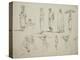 Butterworth: Group of Sketches of African Men and Women, 1851-Thomas Baines-Premier Image Canvas
