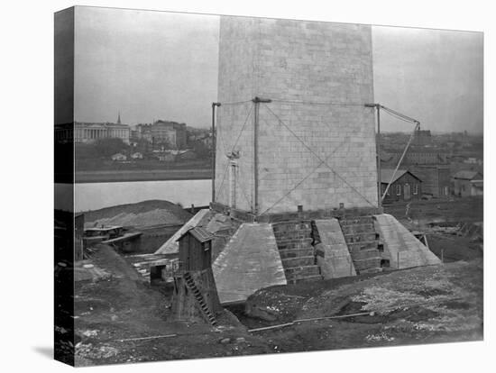 Buttresses under Foundation of the Washington Monument-null-Premier Image Canvas